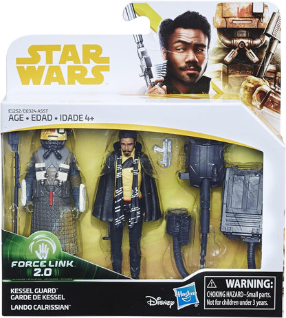 Star Wars Force Link 2.0 Lando Calrissian & Kessel Guard 2-Pack